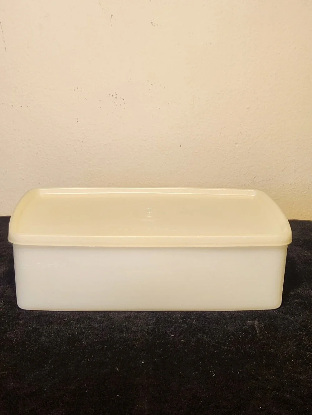 Vintage Tupperware Rectangular Pak 'N Stor Clear Container #713-2 With Lid #714